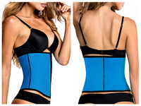 Trueshapers 1063 Ladex Free entrenamiento de entrenamiento de la cintura Cincher Color turquesa