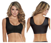 TrueShapers 1101 Couleur de soutien-gorge post-chirurgicale multitâche noir