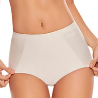 Trueshapers 1275 Panty de control de la cintura media con tope boige beige