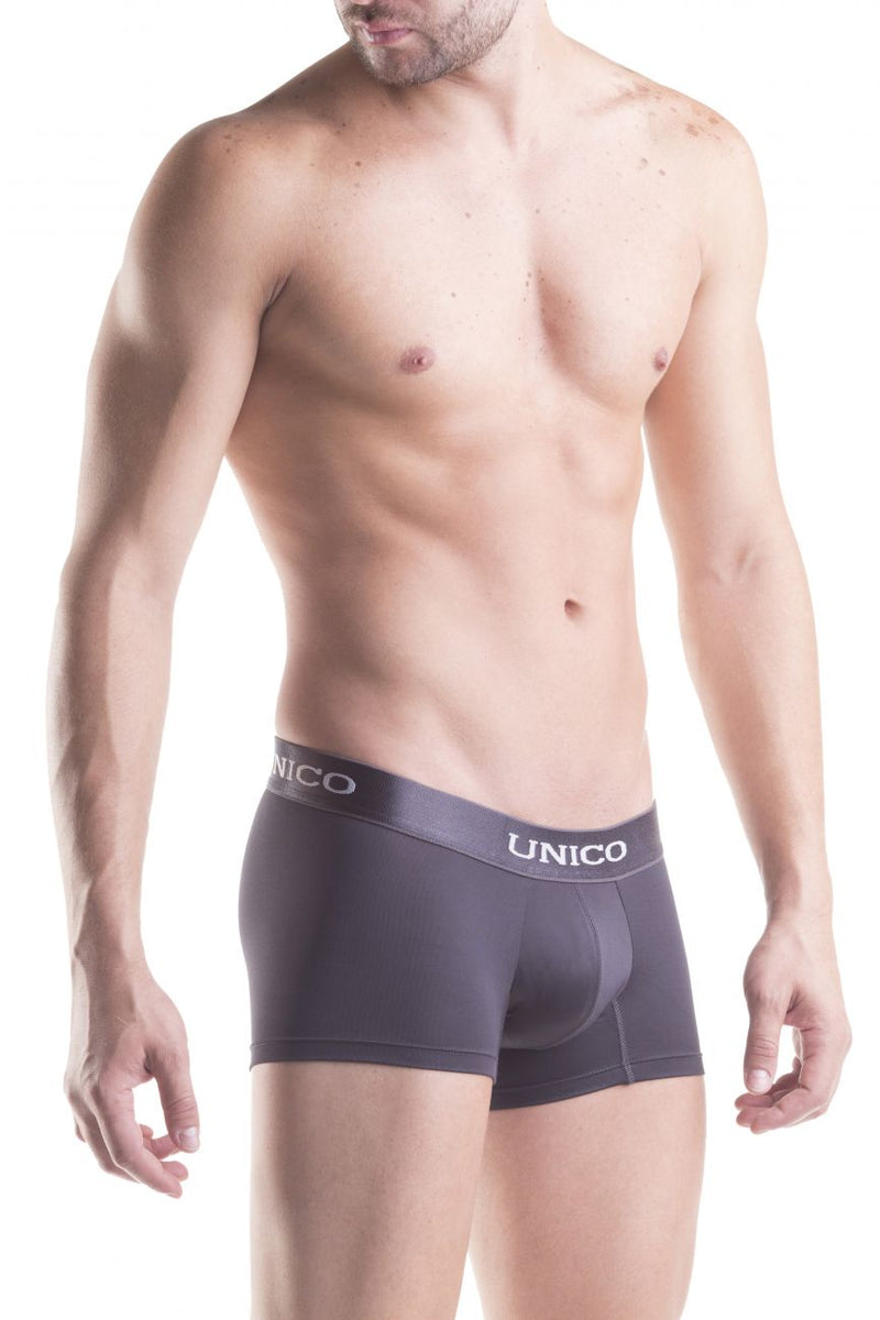 Unico 1200080396 (1212010010696) Boxer Briefs Asfalto Microfiber Color Gray