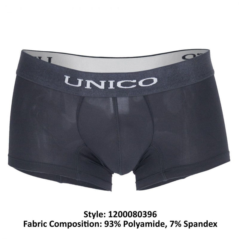 Unico 1200080396 (1212010010696) Boxer Briefs Asfalto Microfiber Color Gray