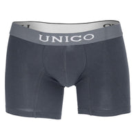 UNICO 1200090196 (9612010020596) Boxer Briefs Asfalto Color de algodón Gris