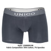 UNICO 1200090196 (9612010020596) Boxer Briefs Asfalto Color de algodón Gris