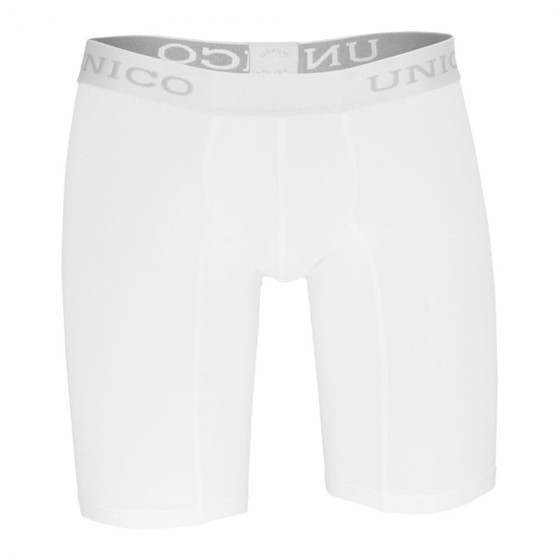 UNICO 1200100300 (1212010030300) Boxer Briefs Cristalino Microfibra Color Blanco