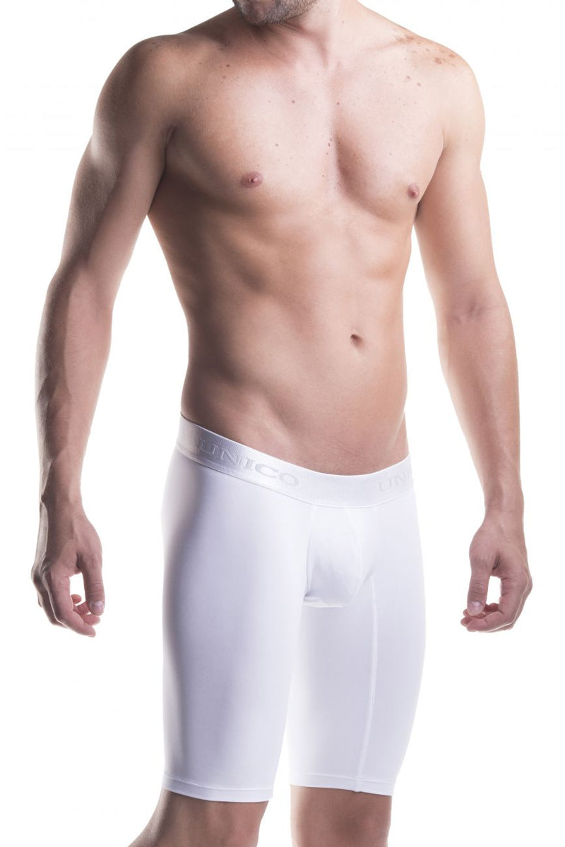 UNICO 1200100300 (1212010030300) Boxer Briefs Cristalino Microfibra Color Blanco