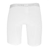 UNICO 1200100300 (1212010030300) Boxer Briefes Cristalino Couleur de microfibre blanc