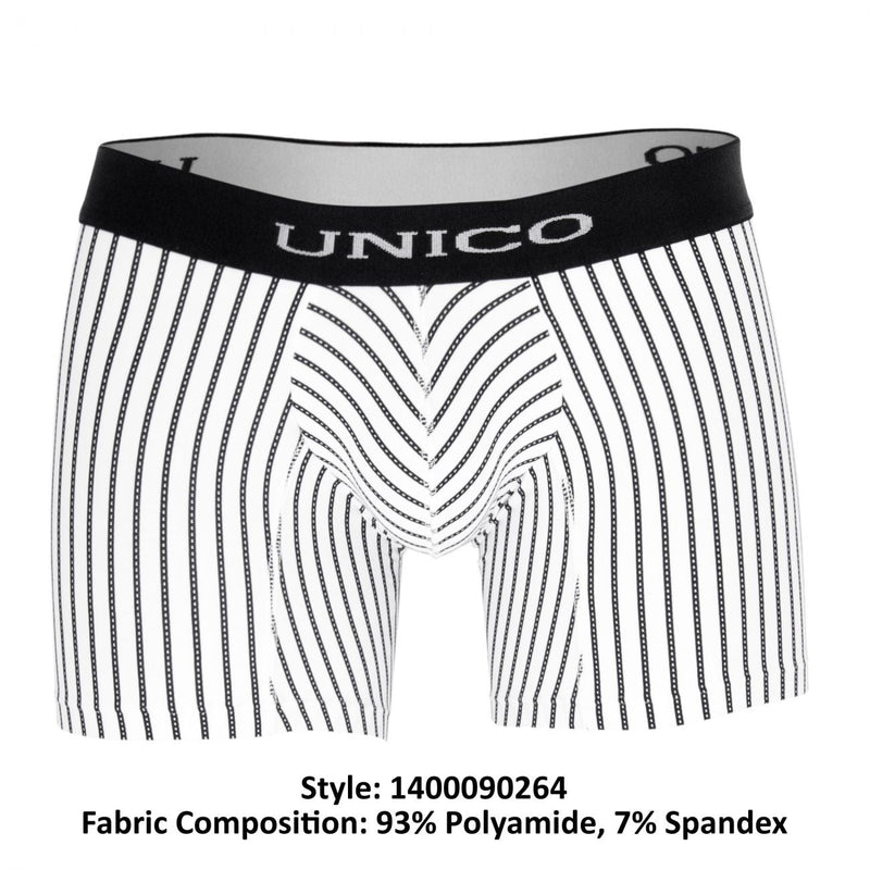 UNICO 1400090264 (1410010020264) Boxer Briefs Timon Microfibra Color blanco