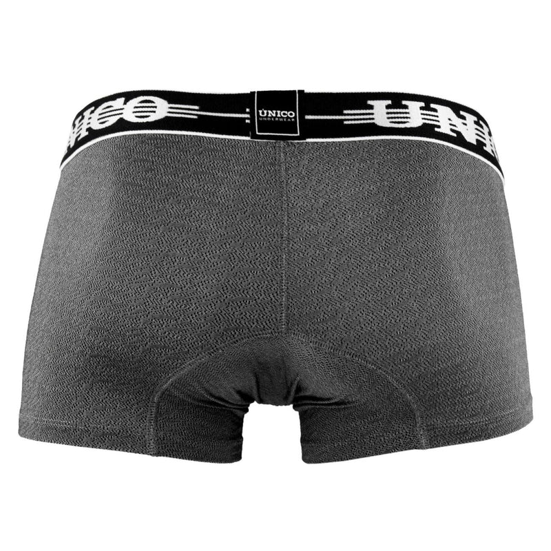 Unico 1802010011194 Boxer Briefs Self Color Gray