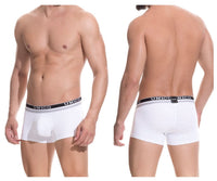 UNICO 1802010013000 Boxer Briefs Reconexión de color blanco