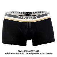 UNICO 1802010013599 BOXER BOSTES VISIONARIO COULEUR NOIR