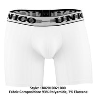 UNICO 1802010021000 BOXER Briefes Couleur de mantra blanc