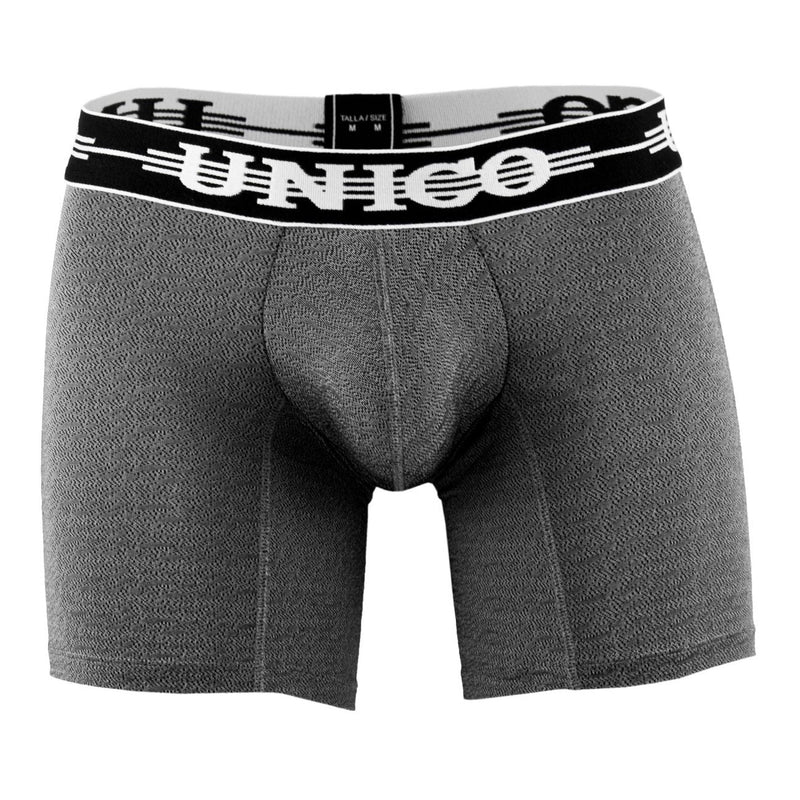 UNICO 1802010021194 Boxer Briefs Self Color Grey