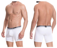 UNICO 1802010023000 Boxer Briefs Reconexión de color blanco