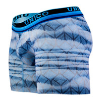 UNICO 1802010023446 BOXER BORDS ROOT COLOR BLEU