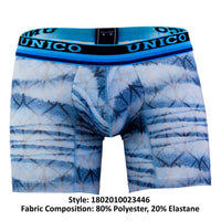 UNICO 1802010023446 BOXER BORDS ROOT COLOR BLEU