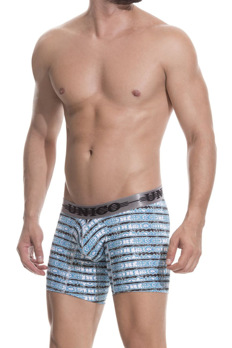 UNICO 1802010025146 Boxer Briefs Color azul