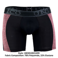 UNICO 1803010021499 BOXER BRISTES RETOUR COULEUR NOIR