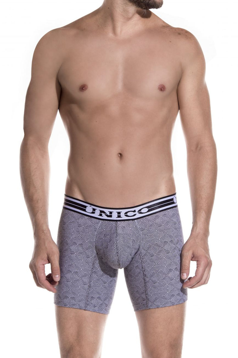 UNICO 1902010022863 BOXER BORSE TECHNE COULEUR-BLANT-BLITE