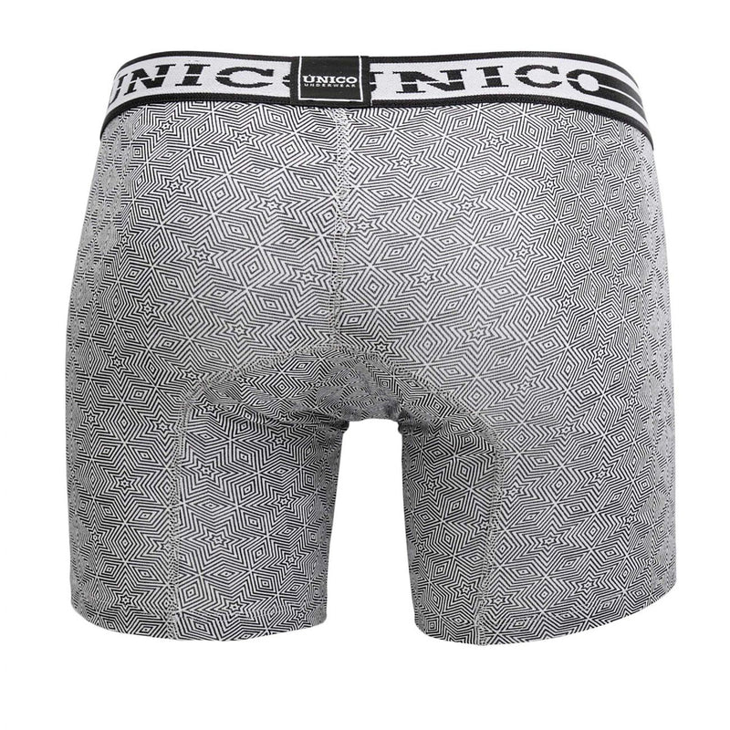 Unico 1902010022863 Boxer Briefs Techne Color Black-White