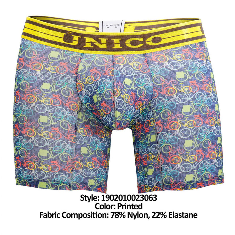 UNICO 1902010023063 Boxer Briefs Timeless imprimido