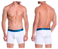 UNICO 1905010021300 BOXER Briefs Matrix couleur blanc