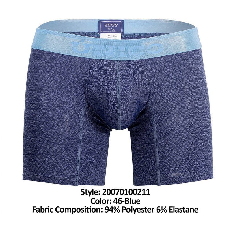 UNICO 20070100211 POCIMA BOXER BRIPS COULEUR 46-BLUE