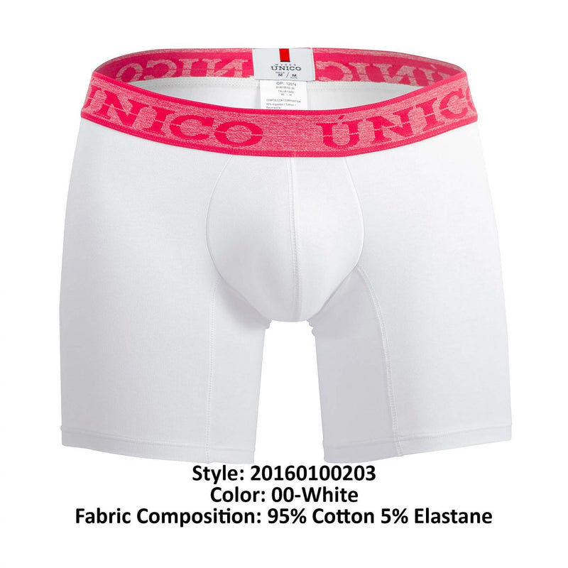 UNICO 20160100203 Illusion Boxer Briefs Color 00-White