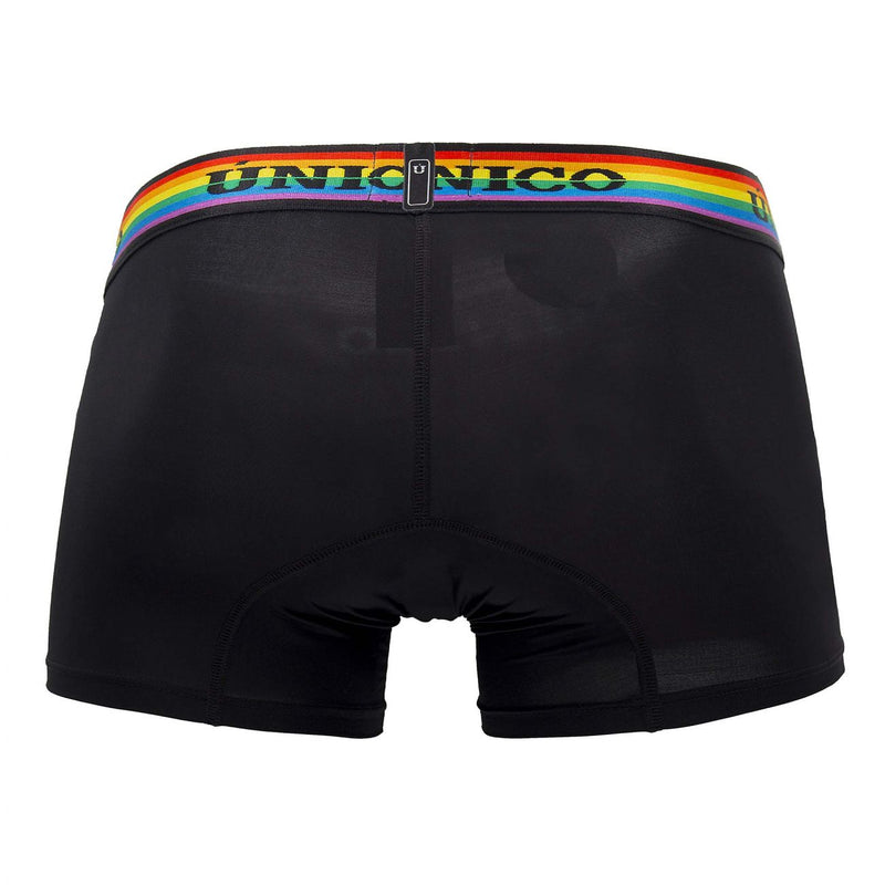 UNICO 21050100102 LOVE gagne Trunks Color 99-Black