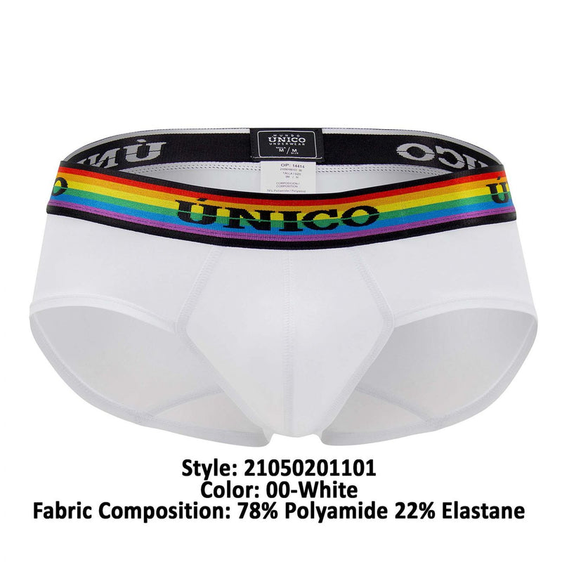 Unico 21050201101 Love Wins Briefs Color 00-White