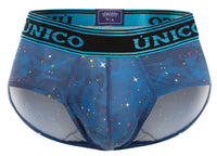 UNICO 22040201106 Color de aloe Briefs 63-Blue