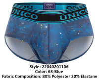 UNICO 22040201106 Color de aloe Briefs 63-Blue