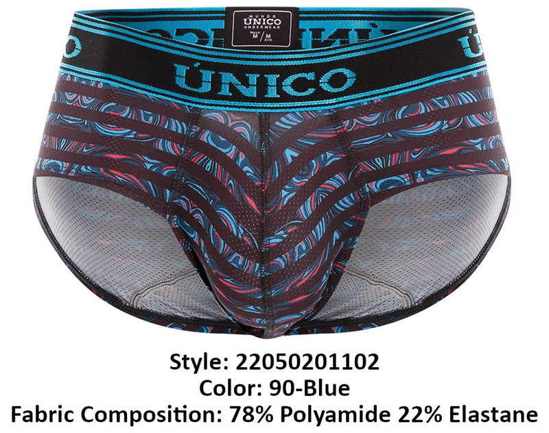 UNICO 22050201102 COCOTERA Briefs Couleurs 90-BLUE