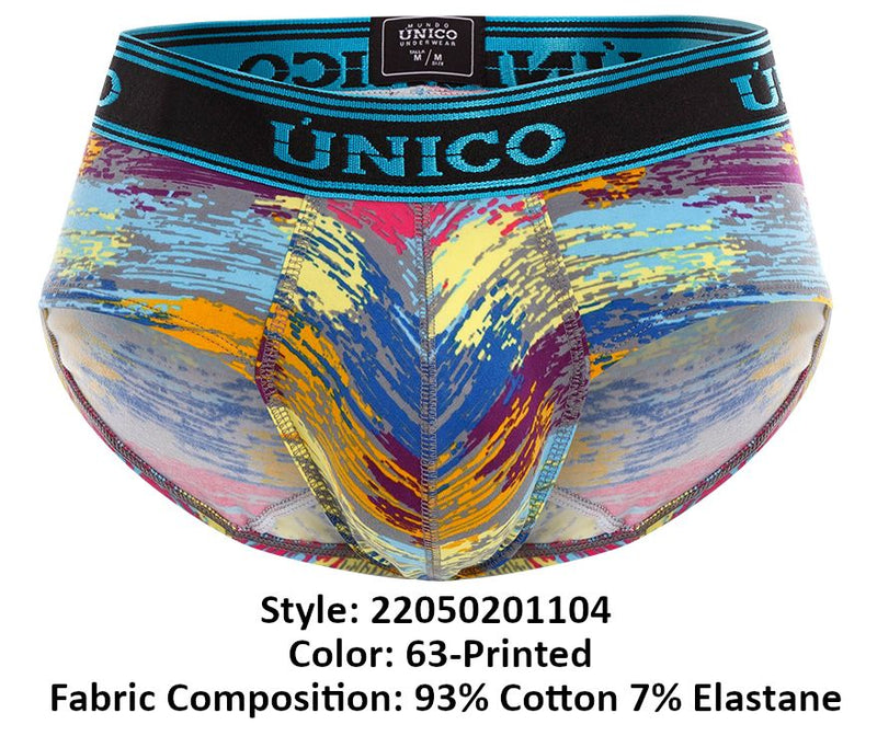 UNICO 22050201104 CROTON Briefs Color 63 Imprimé