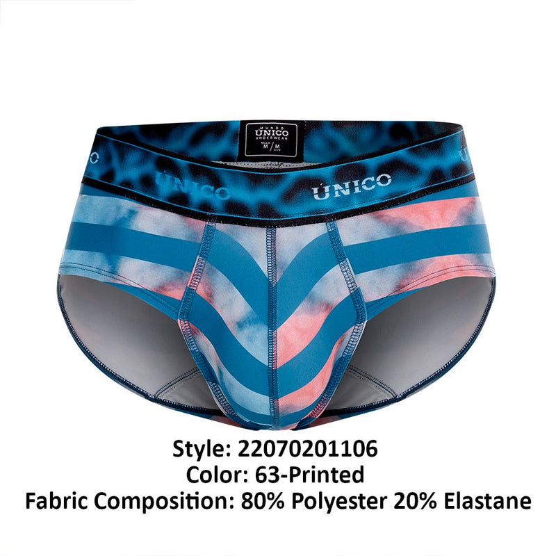 UNICO 22070201106 Costera Briefs Color 63 impreso