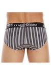 UNICO 22100201120 Ganulado Briefs Color 90 impreso