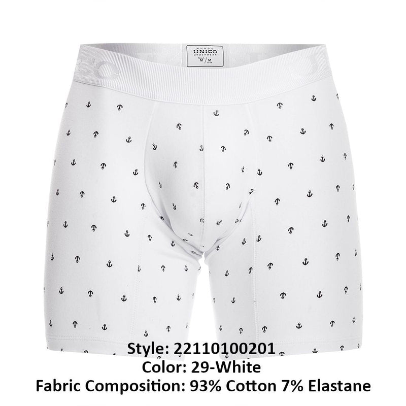 UNICO 22110100201 Naviero Boxer Briefs Couleurs 29-White