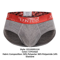 UNICO 22110201114 RUGOSO Briefs Color 5 imprimés