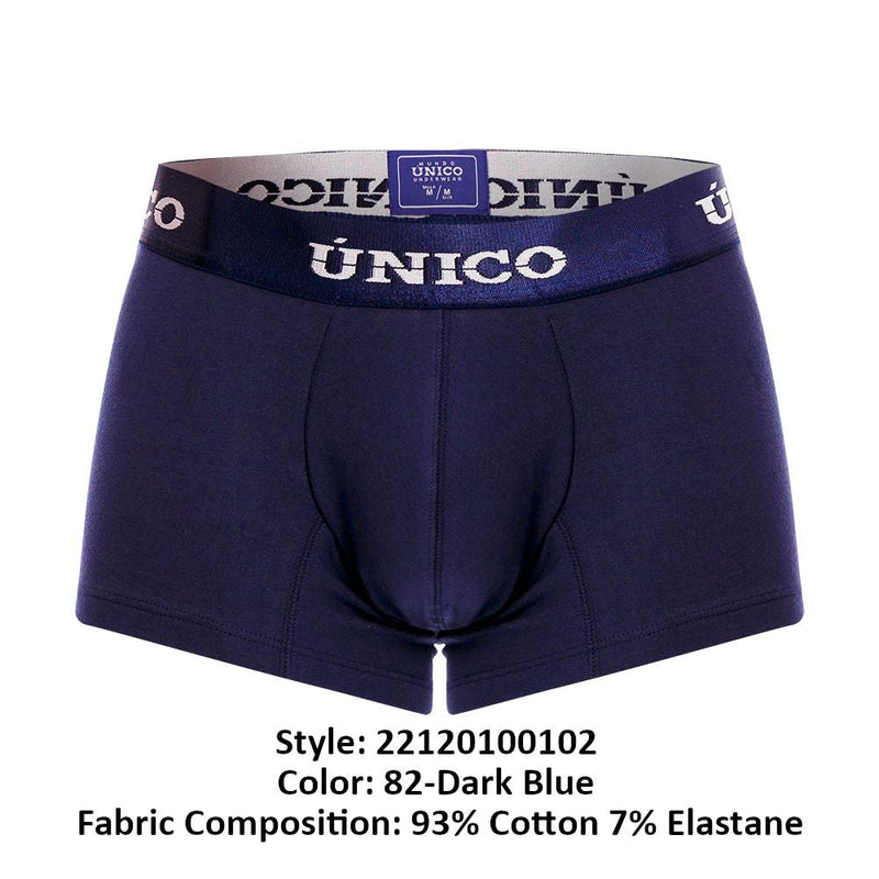 UNICO 22120100102 Profundo A22 Trunks Color 82 Dark Blue