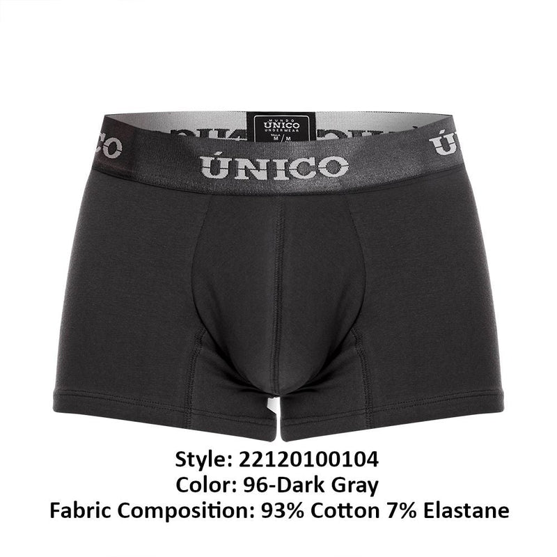 UNICO 22120100104 Asfalto A22 Trunks Color 96 Dark Grey