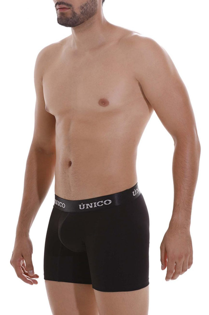 UNICO 22120100203 INTENSO A22 Boxer Briefs Color 99-Black