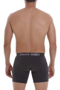 UNICO 22120100204 Asfalto A22 Boxer Briefs Color 96 Dark Grey