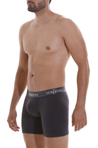 UNICO 22120100204 Asfalto A22 Boxer Briefs Color 96 Dark Grey