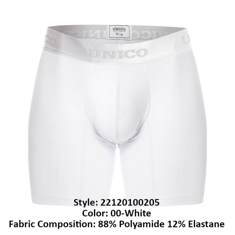 UNICO 22120100205 Cristalino M22 Boxer Briefs Color 00-White