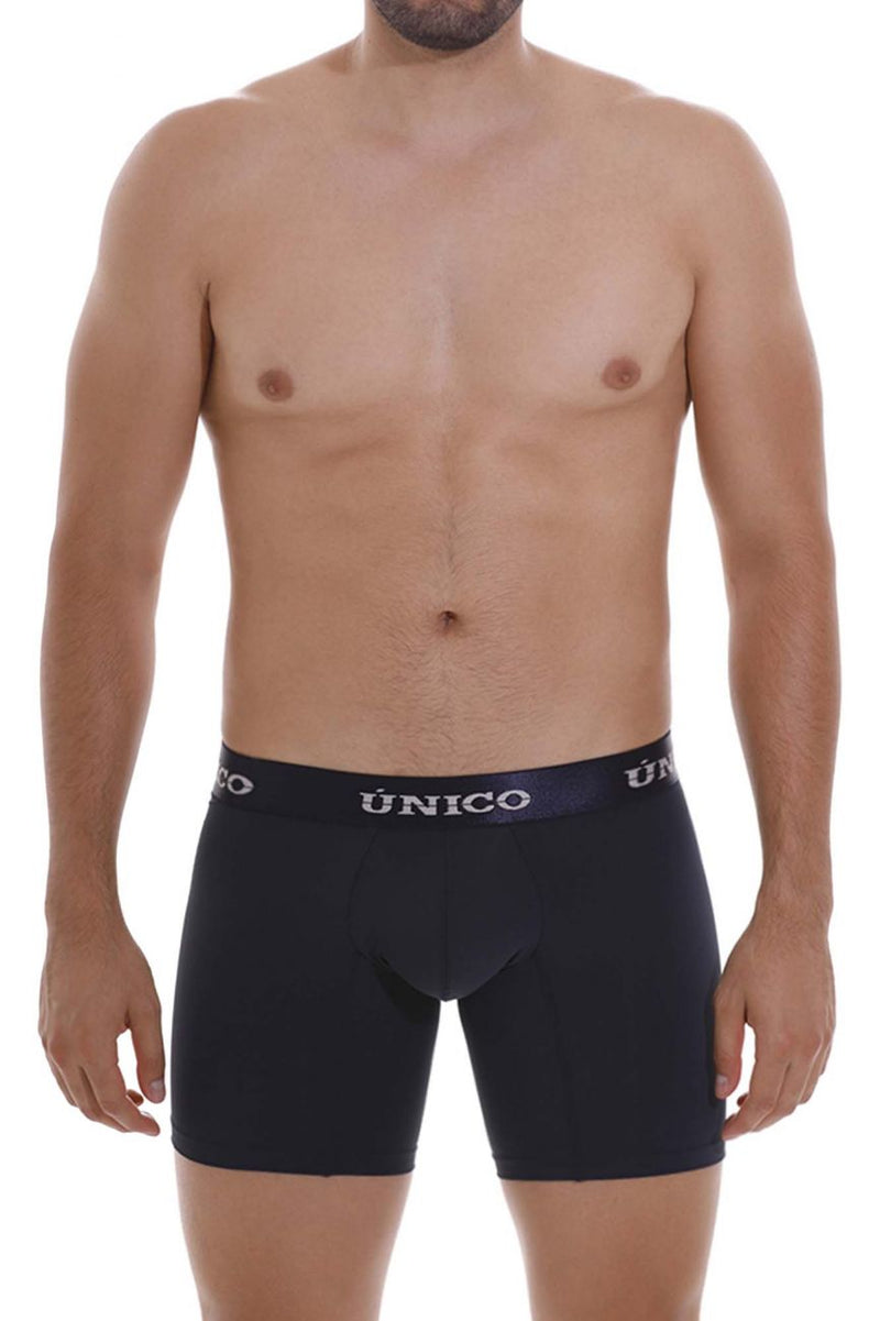 UNICO 22120100206 Profundo M22 Boxer Briefs Color 82 Dark Blue