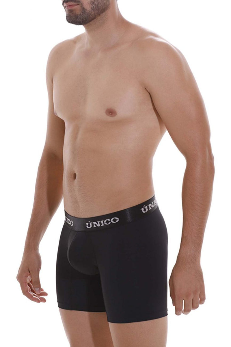 Unico 22120100207 Intenso M22 Boxer Briefs Color 99-Black