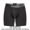 UNICO 22120100208 ASFALTO M22 Boxer Briefs Color 96 Dark Grey