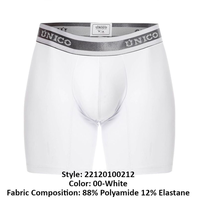 Unico 22120100212 Lustre M22 Boxer Briefs Color 00-White