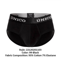 UNICO 22120201103 Intenso A22 Briefs Couleur 99-Black