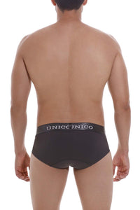 UNICO 22120201108 Asfalto M22 Briefs Color 96 Dark Gray