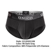 UNICO 22120201108 Asfalto M22 Briefs Color 96 Dark Gray